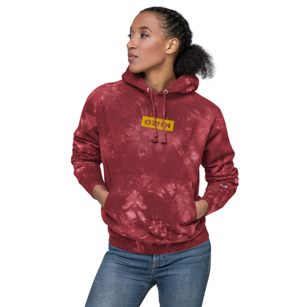 OZIDI Unisex Champion tie-dye hoodie