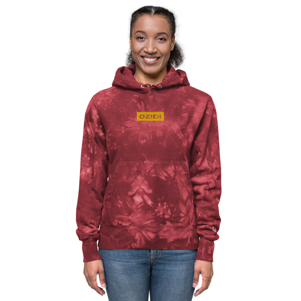 OZIDI Unisex Champion tie-dye hoodie