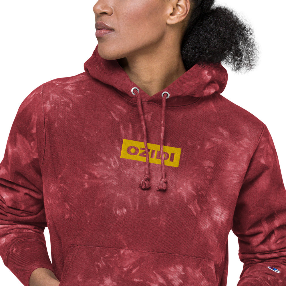 OZIDI Unisex Champion tie-dye hoodie