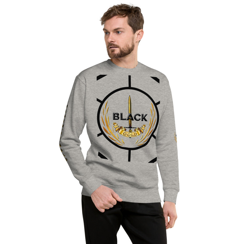 OZIDI "Black is Gold" Unisex Fleece Pullover