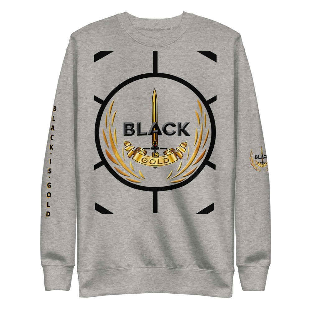 OZIDI "Black is Gold" Unisex Fleece Pullover