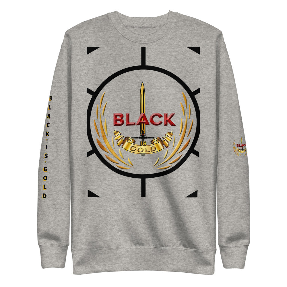 OZIDI "Black is Gold" Unisex Fleece Pullover