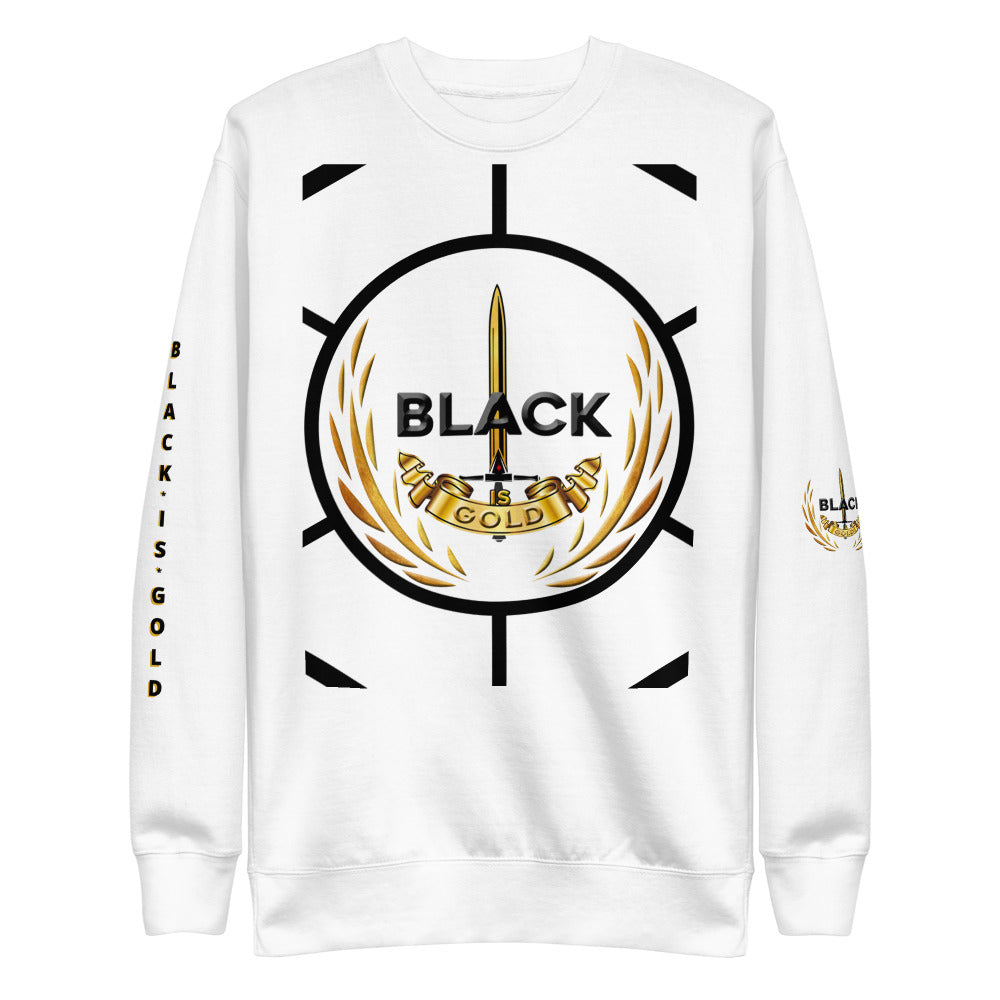 OZIDI "Black is Gold" Unisex Fleece Pullover