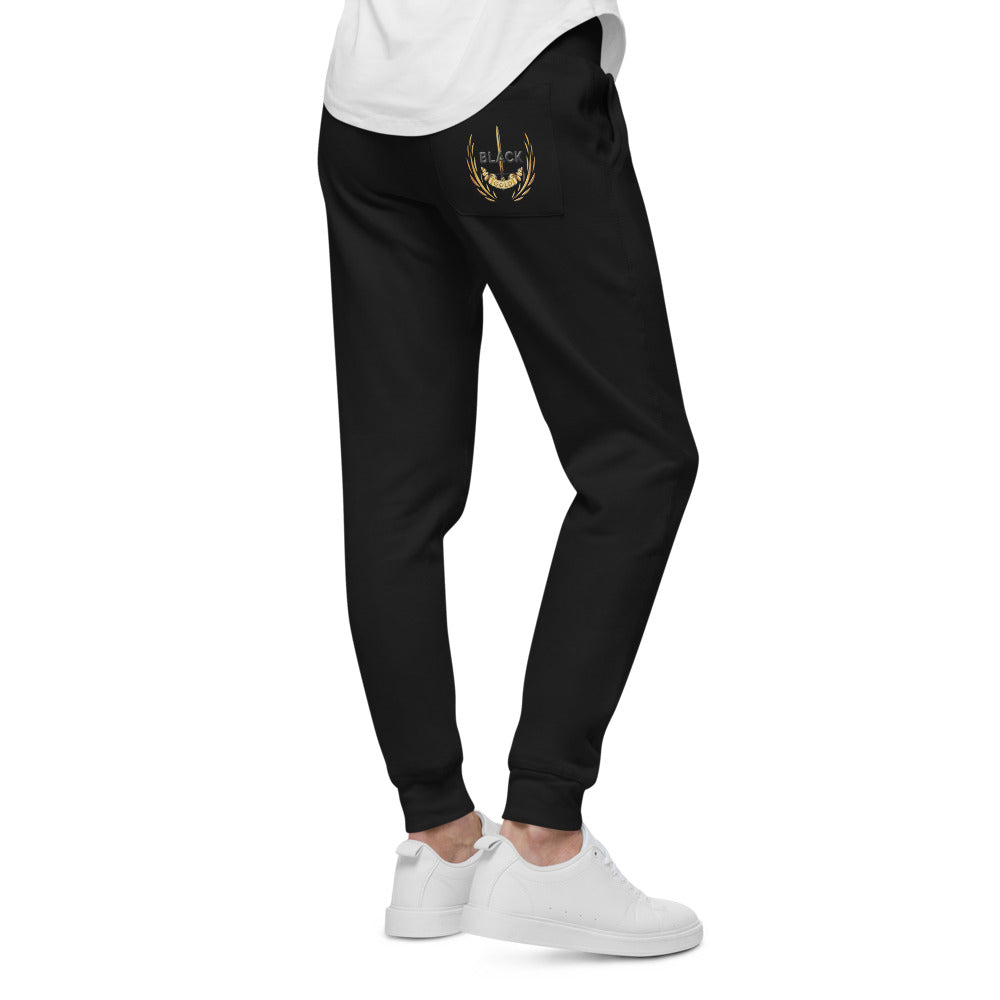 OZIDI "Black Is Gold" Unisex Fleece Sweatpants