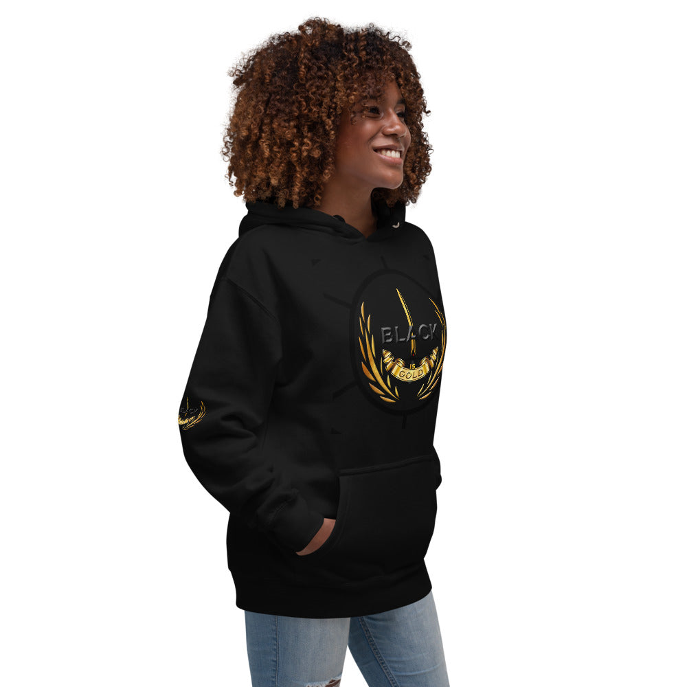 OZIDI "Black is Gold" Unisex Hoodie