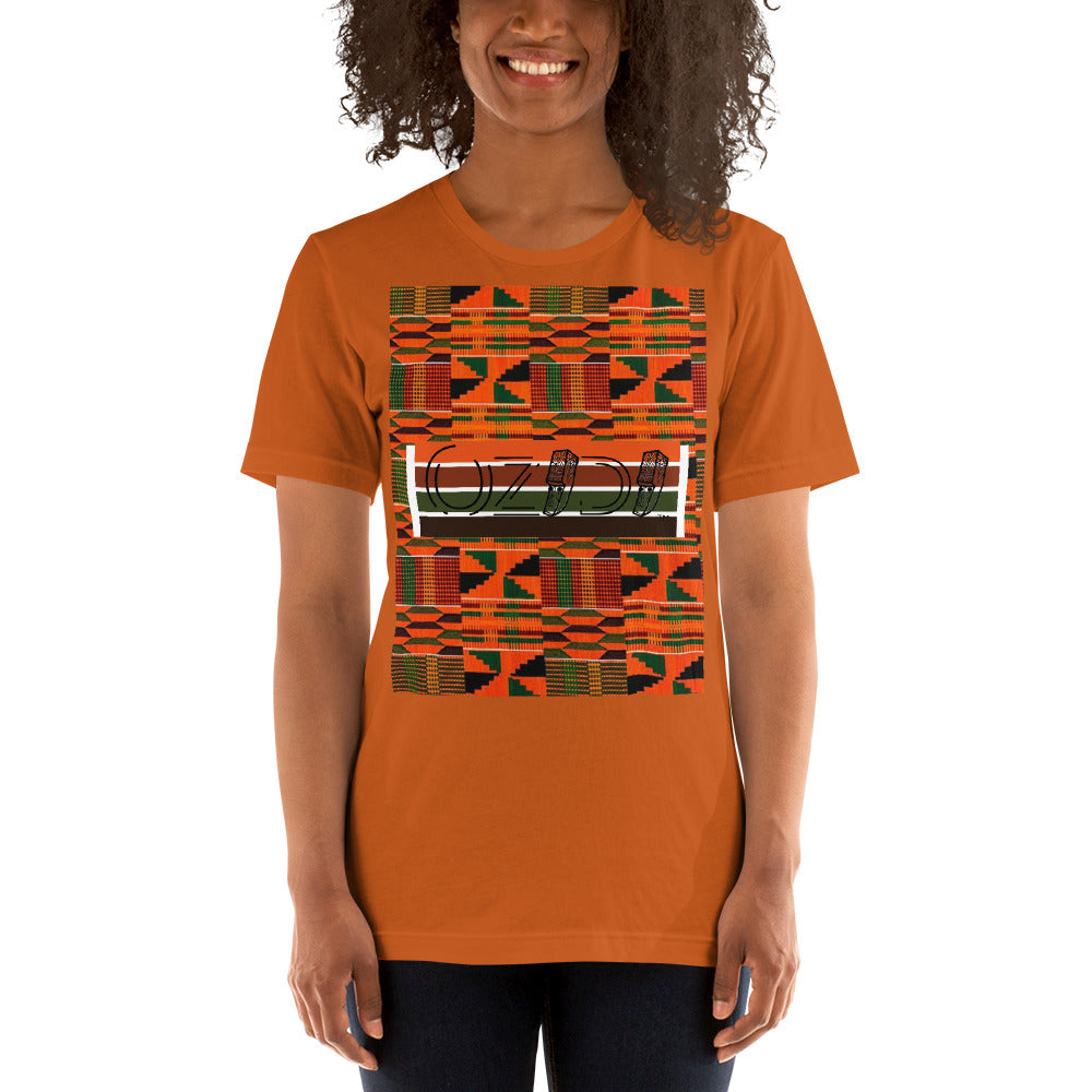 OZIDI "Kente" Multi Color Short-Sleeve Tee