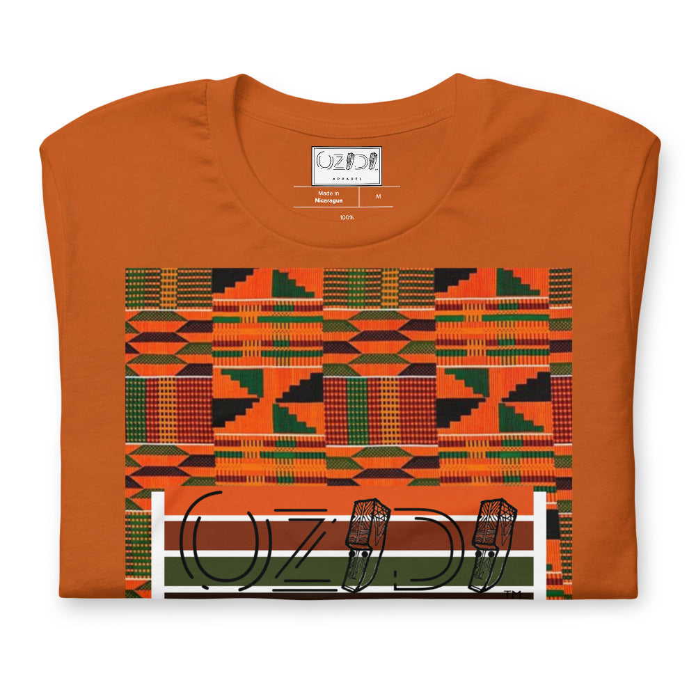 OZIDI "Kente" Multi Color Short-Sleeve Tee