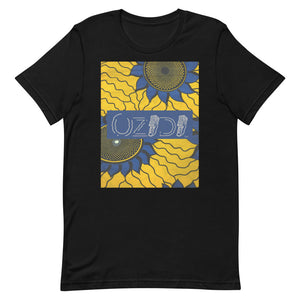 OZIDI "Blue Sunflower" Short Sleeve Tee