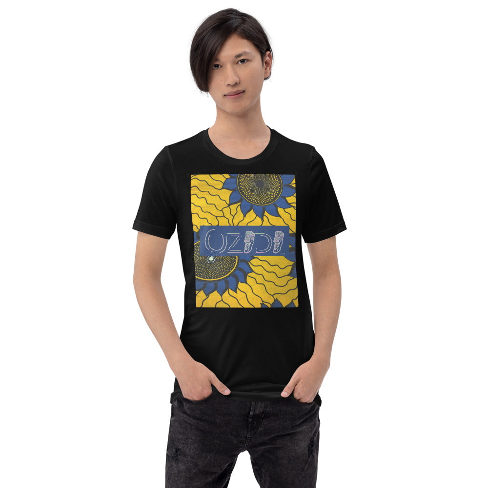 OZIDI "Blue Sunflower" Short Sleeve Tee