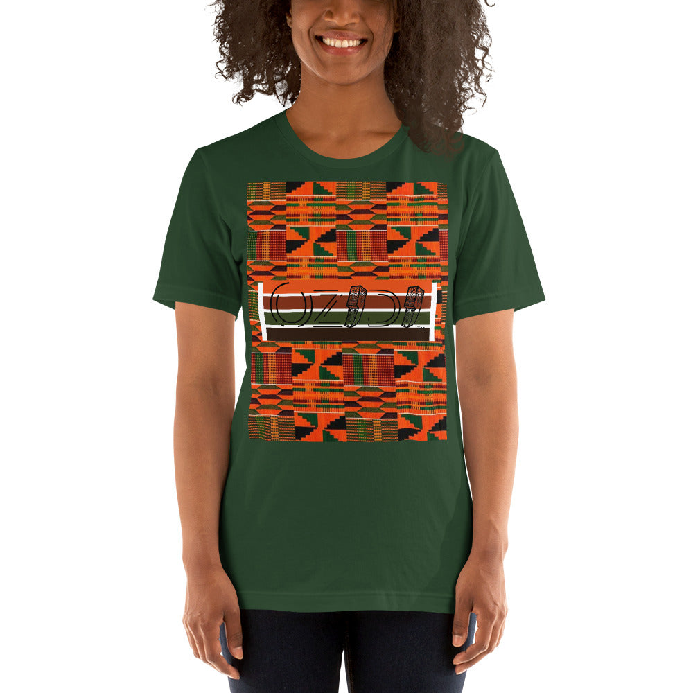 OZIDI "Kente" Multi Color Short-Sleeve Tee