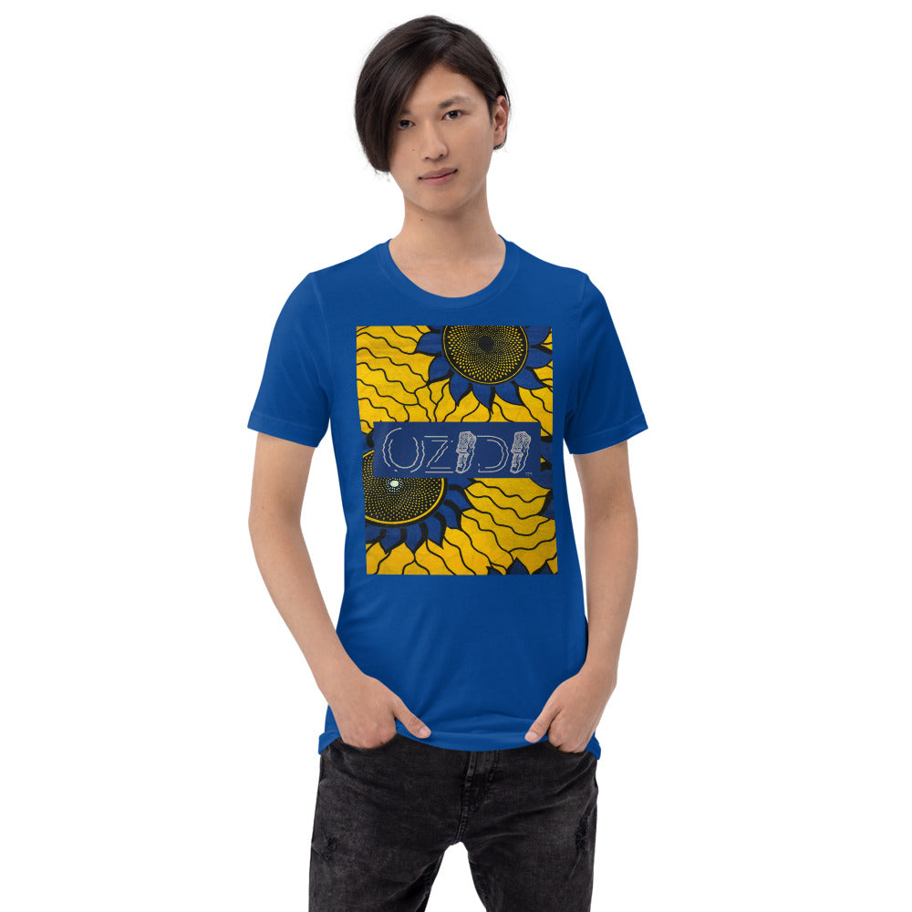 OZIDI "Blue Sunflower" Short Sleeve Tee