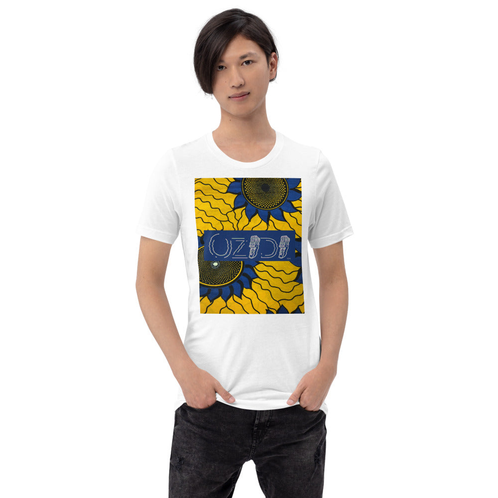OZIDI "Blue Sunflower" Short Sleeve Tee
