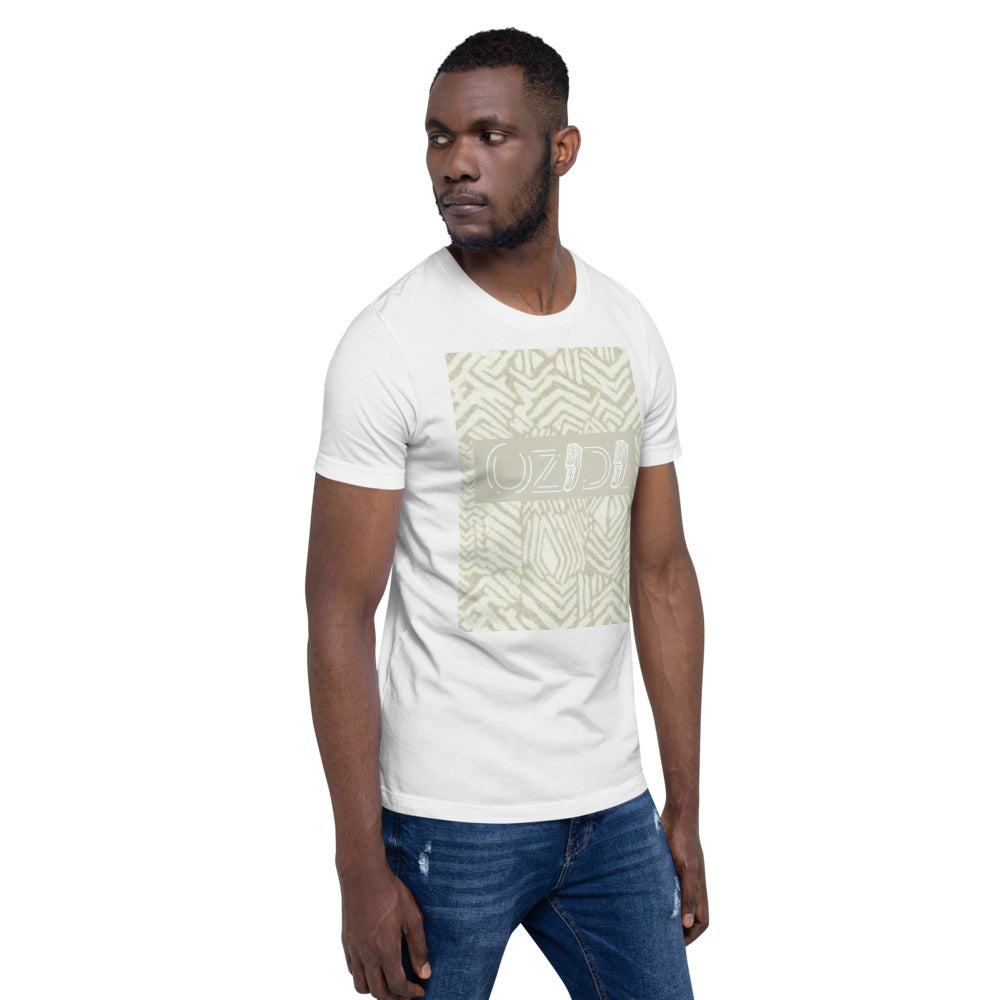 OZIDI "Tribal White" Short Sleeve Tee