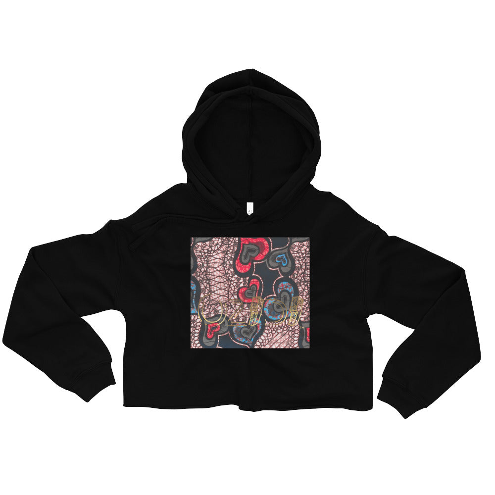 OZIDI "The Heart" Crop Hoodie