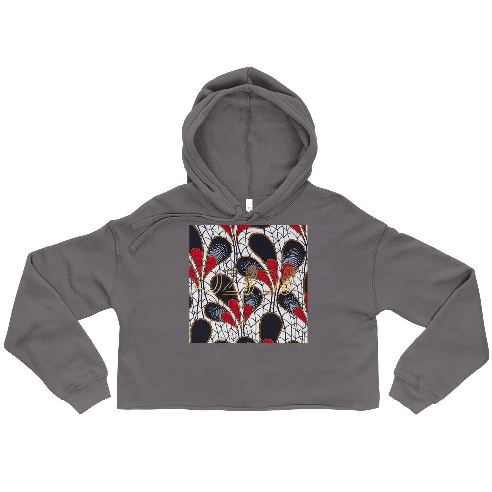 OZIDI "RWNB Peacock" Crop Hoodie