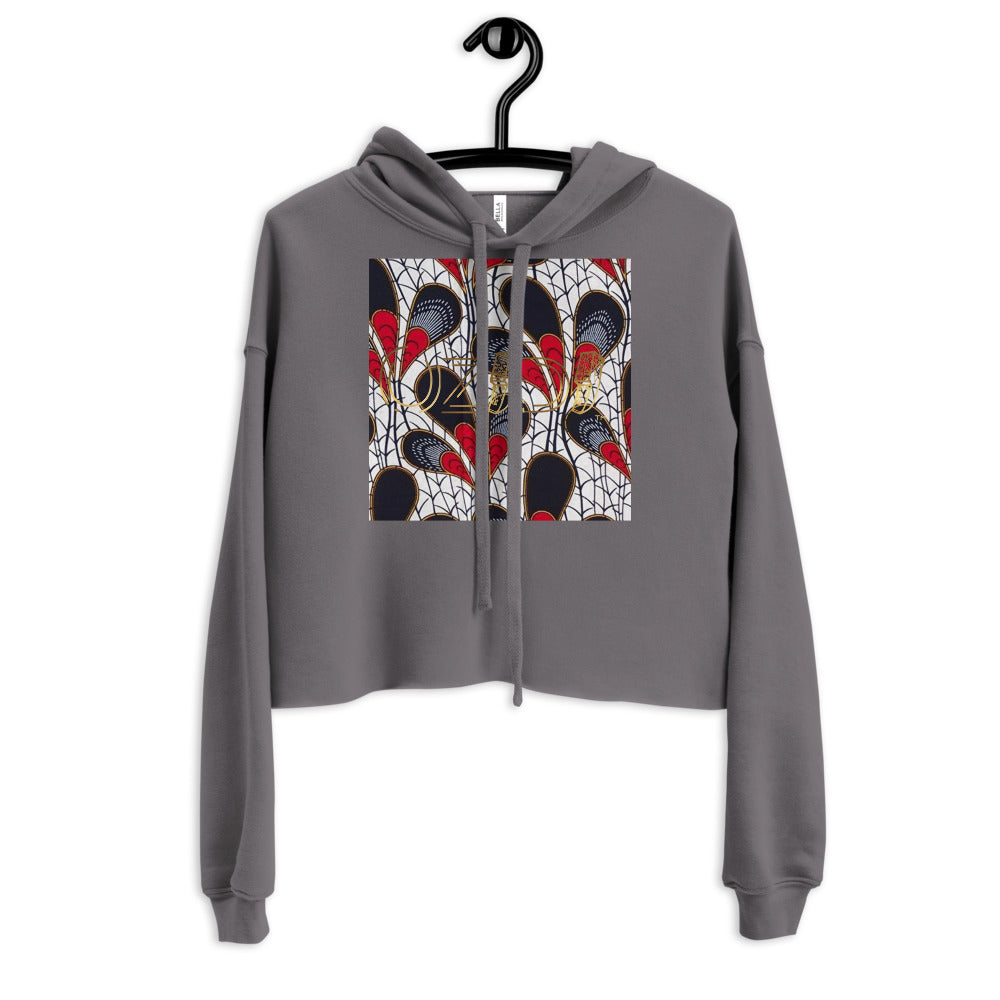 OZIDI "RWNB Peacock" Crop Hoodie