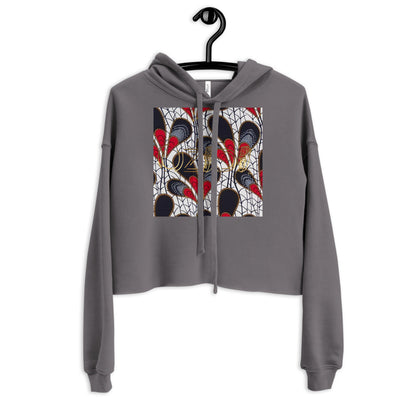 OZIDI "RWNB Peacock" Crop Hoodie