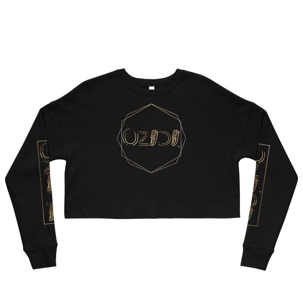 OZIDI "Golden" Crop Sweatshirt