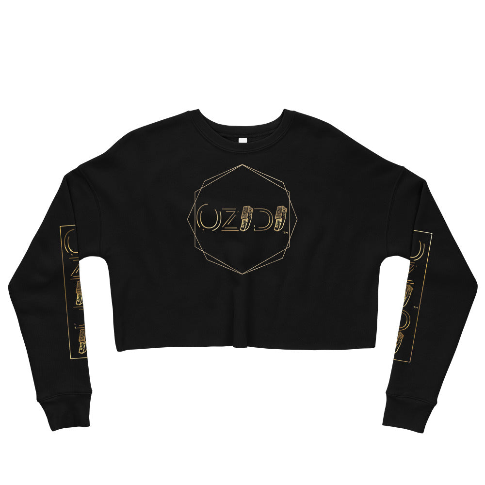 OZIDI "Golden" Crop Sweatshirt