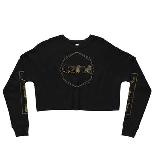 OZIDI "Golden" Crop Sweatshirt