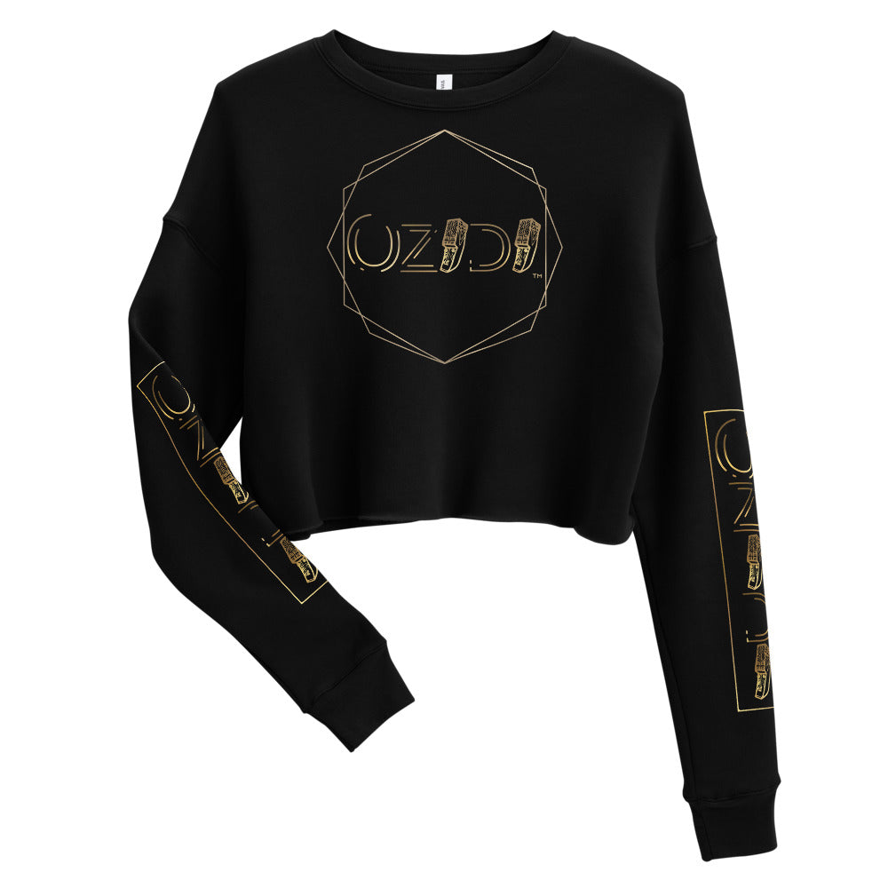 OZIDI "Golden" Crop Sweatshirt