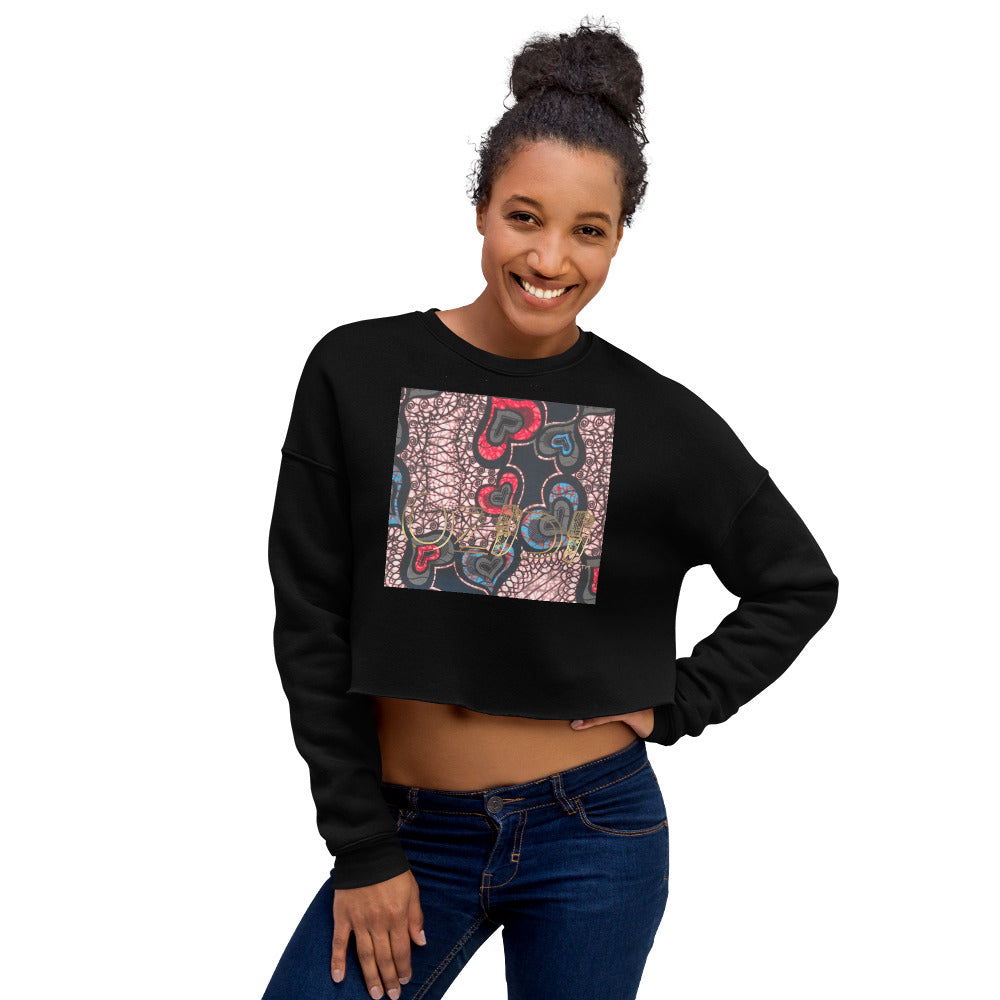 OZIDI "The Heart" Crop Sweatshirt