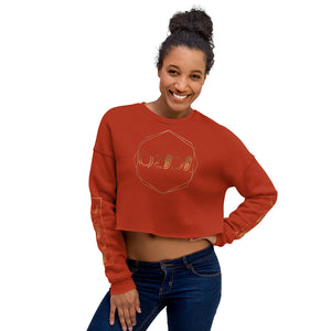 OZIDI "Golden" Crop Sweatshirt