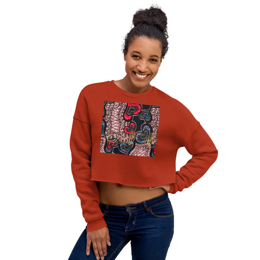 OZIDI "The Heart" Crop Sweatshirt