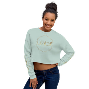 OZIDI "Golden" Crop Sweatshirt