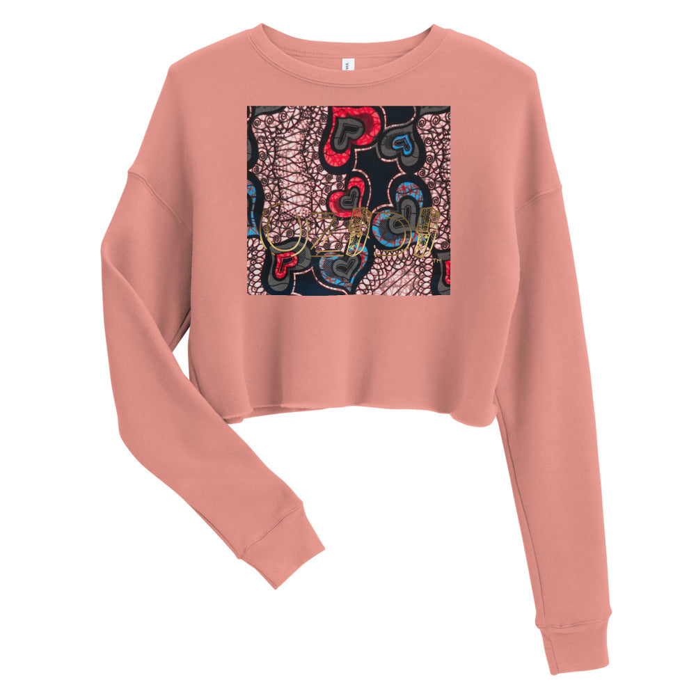 OZIDI "The Heart" Crop Sweatshirt