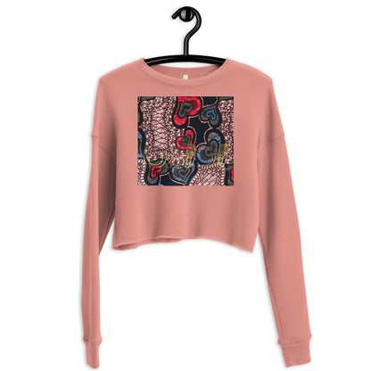 OZIDI "The Heart" Crop Sweatshirt